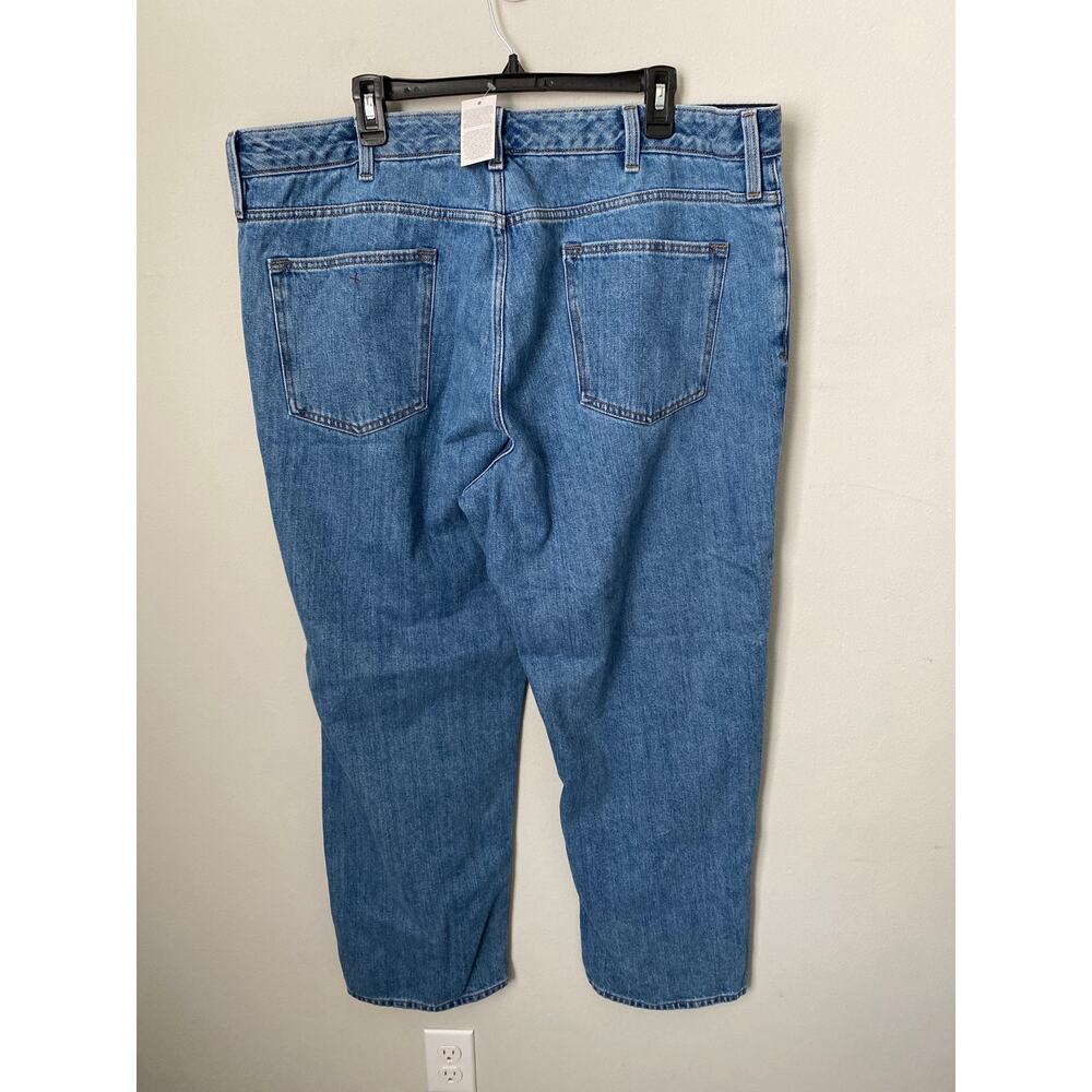New Lands' End Classic Fit Jeans Big & Tall Mens 42x30 Straight Leg Denim - Picture 2 of 3